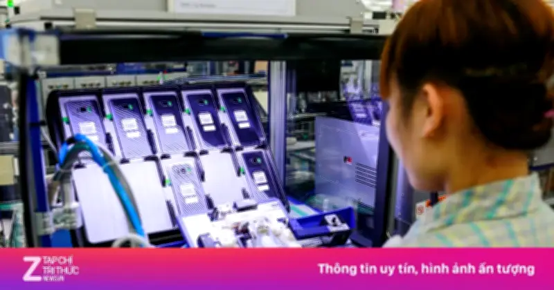 Thái Nguyên Bất Ngờ Dẫn Đầu Thu Hút Vốn FDI, Vượt Xa TP.HCM Và Hà Nội