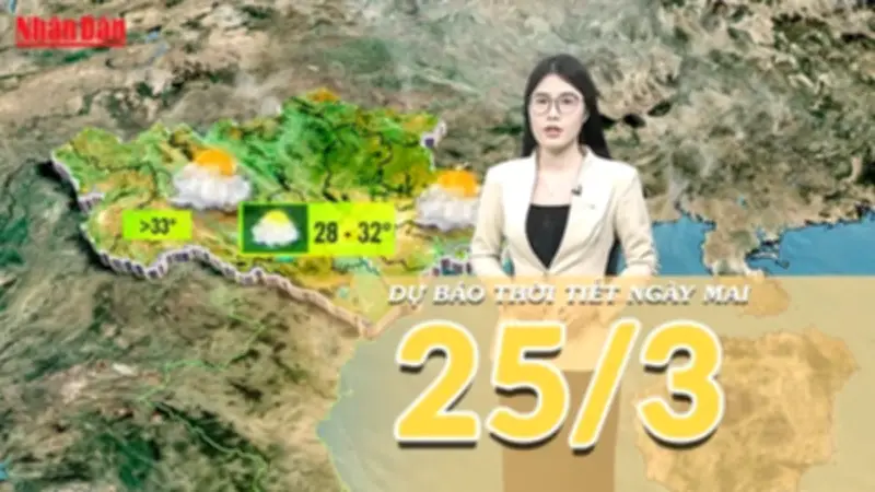 Thời tiết Bắc Bộ đêm nay mưa giảm, ngày mai nắng rộng, Tây Bắc oi nóng