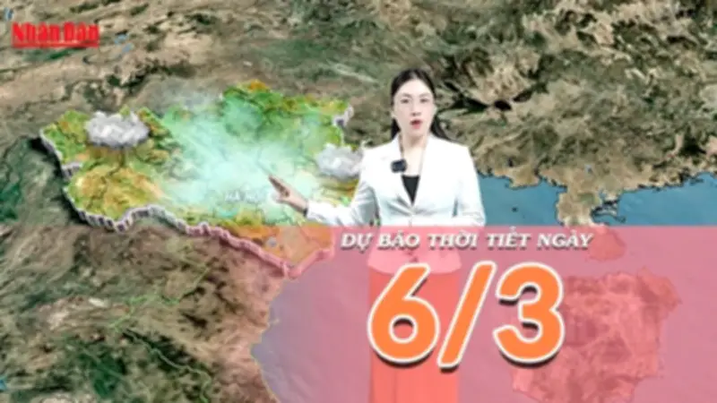 Thời tiết Bắc Bộ sáng mây mù, trưa nắng hửng; Trung Bộ mưa dông đề phòng lốc sét