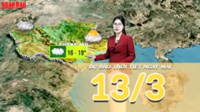 Thời tiết Bắc Bộ tạnh ráo, Trung Bộ đón mưa dông mạnh từ ngày mai