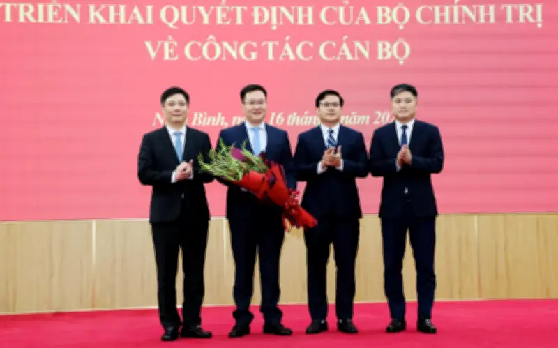 Thiếu tướng Trần Đăng Quỳnh được bổ nhiệm làm Phó Bí thư Tỉnh ủy Ninh Bình