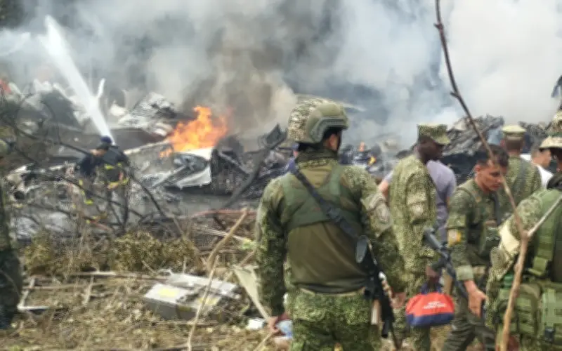 Thảm kịch hàng không Colombia: Máy bay quân sự rơi ở Amazon, 34 người thiệt mạng