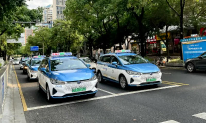 Thâm Quyến: Thành phố đầu tiên trên thế giới với 100% taxi điện và hành trình chuyển đổi xanh