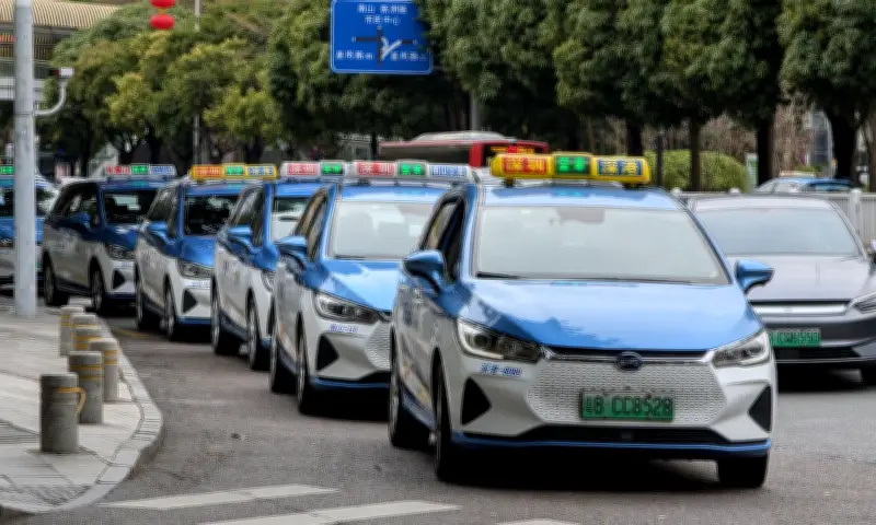 Thâm Quyến: Thành phố đầu tiên trên thế giới với 100% taxi điện và những bước tiến vượt bậc