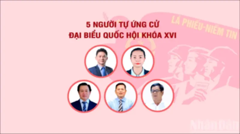 Thông tin chi tiết về 499 ứng viên đại biểu Quốc hội khóa XVI