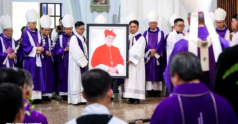 Thánh lễ an táng trọng thể Đức Hồng y Gioan Baotixita Phạm Minh Mẫn tại TP.HCM