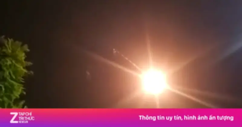 Thành phố Dimona của Israel hứng tên lửa phóng từ Iran, báo động an ninh