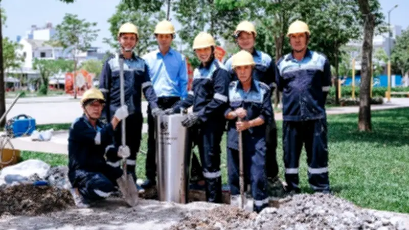 Thành phố Hồ Chí Minh mở rộng hệ thống trụ nước uống miễn phí tại vòi