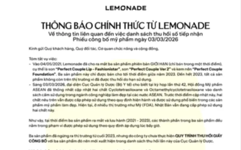 Thu hồi 291 mỹ phẩm chứa chất cấm: Biết trước 2 năm nhưng im lặng đến phút chót