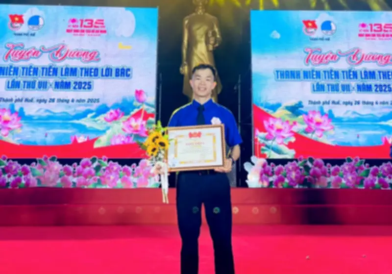 Thầy giáo Lê Văn Thiện: Gương mặt trẻ tiêu biểu với hành trình thiện nguyện đầy cảm hứng