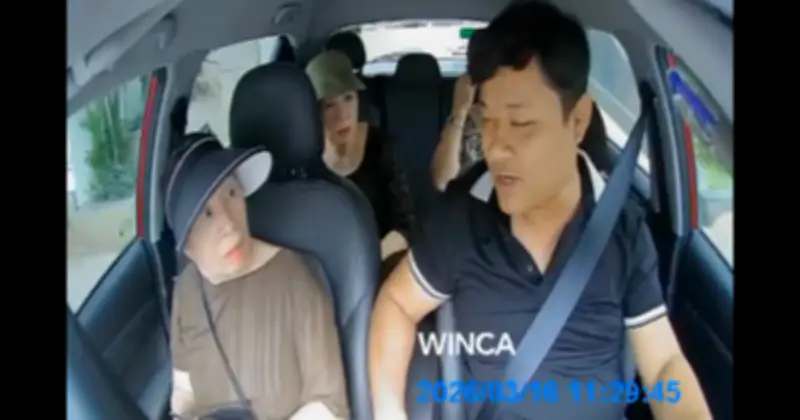 Tài xế công nghệ TP.HCM pha trò 'đứng tim' với khách, tạo khoảnh khắc hài hước lan truyền mạng xã hội