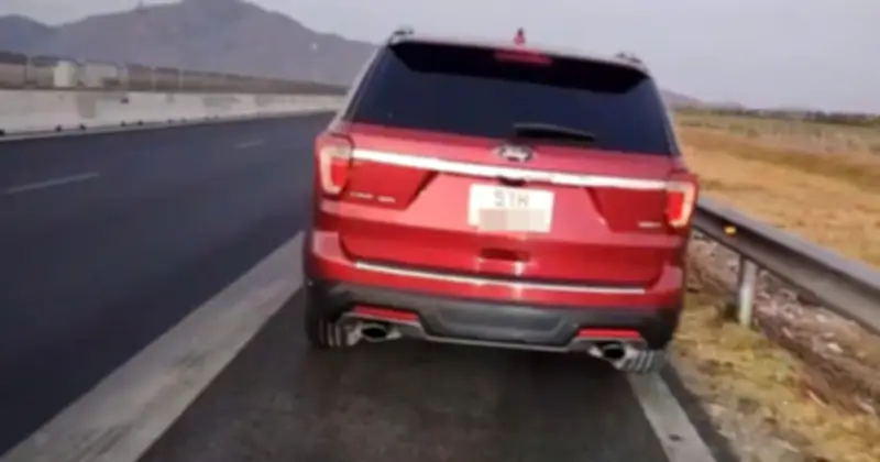 Tài xế ngủ trên cao tốc Vĩnh Hảo - Phan Thiết bị phạt 21 triệu đồng