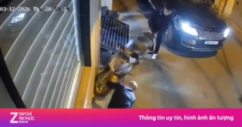 Tài xế Range Rover khai nhận lý do chọc thủng lốp xe máy SH tại Hà Nội