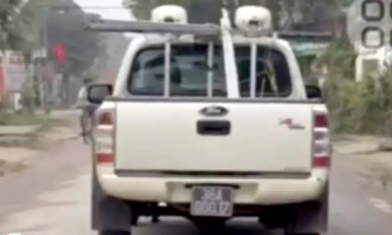 Tài Xế Và Chủ Xe Biển Xanh Bị Phạt Hơn 38 Triệu Đồng Tại Thanh Hóa