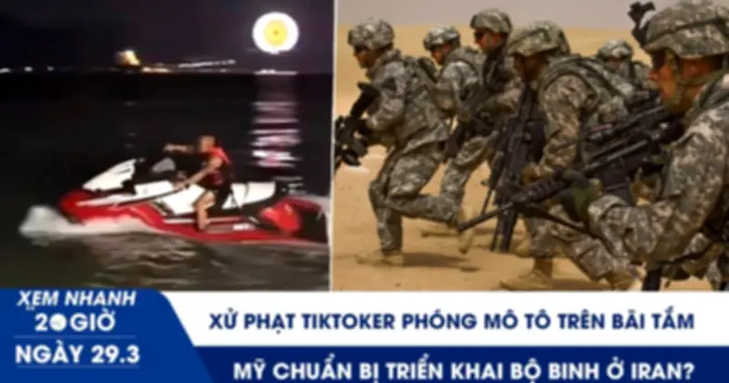 TikToker Nha Trang bị phạt 5 triệu đồng vì phóng mô tô nước trên bãi tắm công cộng
