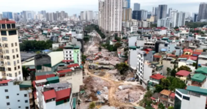 Tiến độ giải phóng mặt bằng Vành đai 2,5 đoạn Cầu Giấy: Cơ bản hoàn tất, hướng tới thông xe năm 2026