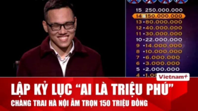 Tin Nóng 60 Giây: Kỷ Lục Ai Là Triệu Phú, Vàng Vọt 175 Triệu, Học Sinh Lớp 12 Cầm Đầu Mã Độc