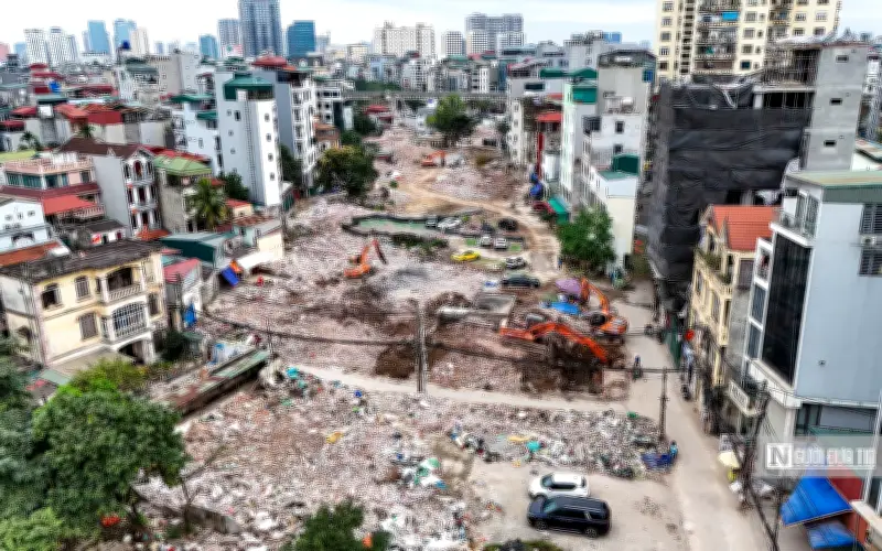 Tiến Độ Thần Tốc Giải Phóng Mặt Bằng Dự Án Vành Đai 2,5 Qua Cầu Giấy, Hà Nội