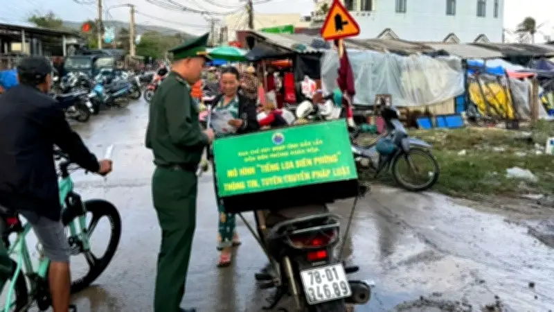 Tiếng Loa Biên Phòng Đưa Ngày Hội Bầu Cử Đến Vùng Biên Giới Đắk Lắk