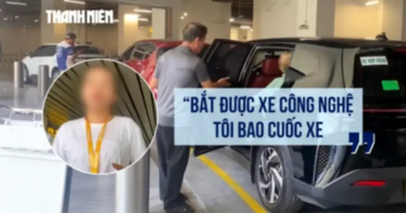 Tiếp diễn 'ma trận' đón xe tại sân bay Tân Sơn Nhất: Hành khách vẫn bối rối giữa thông tin trái chiều