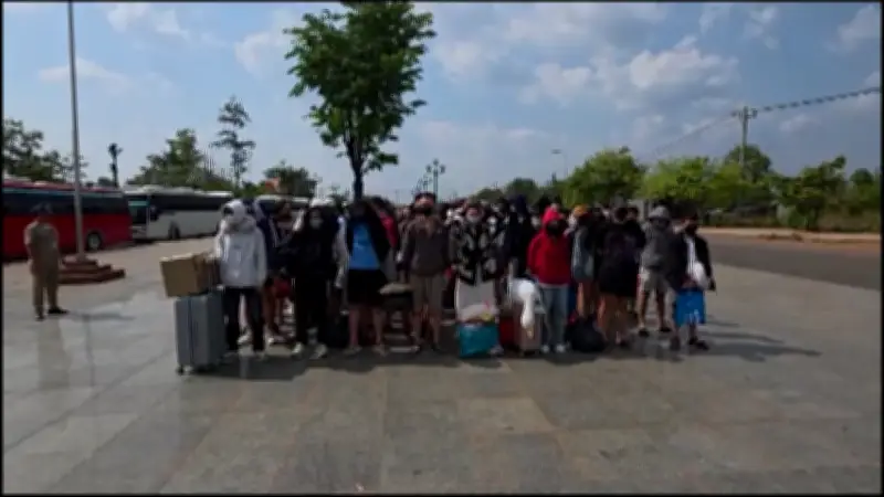 Tiếp nhận 344 công dân từ Campuchia, phát hiện 4 đối tượng bị truy nã