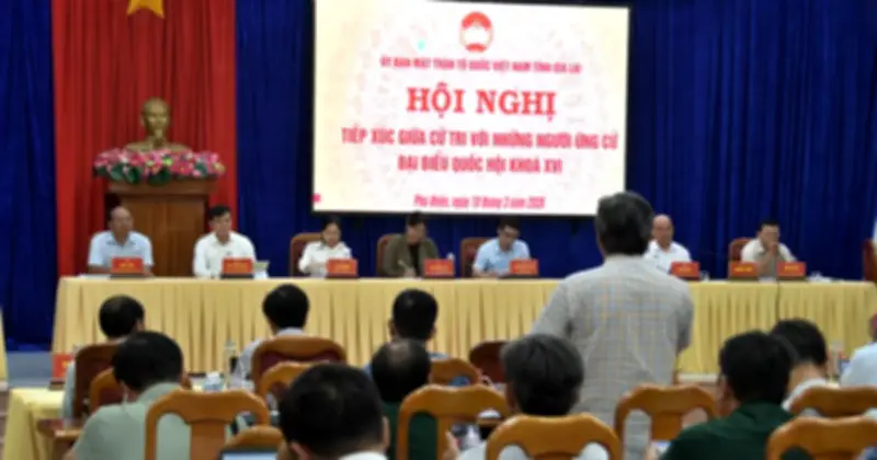 Tiếp xúc cử tri Gia Lai sôi nổi: Người dân phản ánh thực trạng hạ tầng xuống cấp