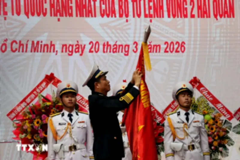 Tiểu đoàn DK1 Hải quân vinh dự đón nhận danh hiệu Anh hùng lần thứ hai