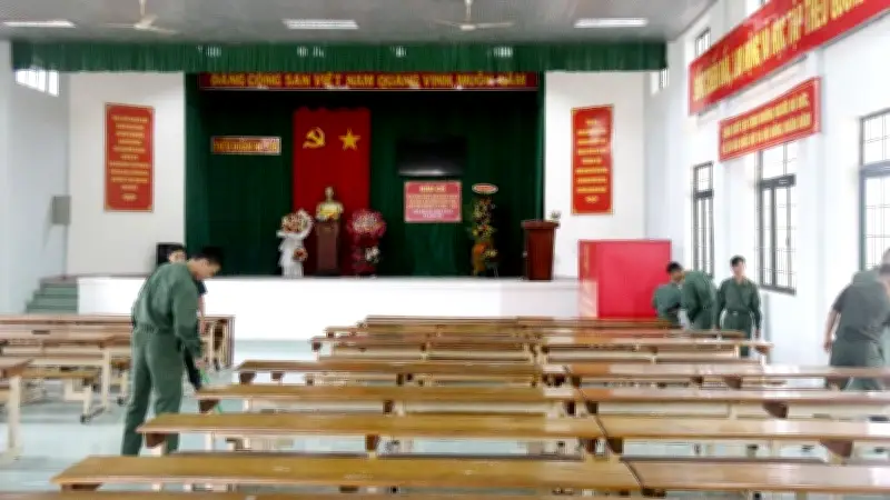 Tiểu đoàn Huấn luyện-Cơ động 2 chuẩn bị chu đáo cho ngày bầu cử sớm