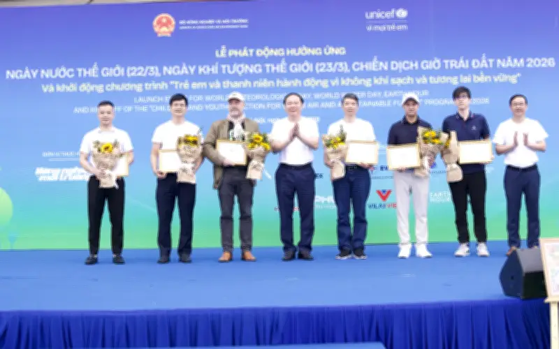 Tân Á Đại Thành tài trợ 1 tỷ đồng hỗ trợ cộng đồng khó khăn hưởng ứng Ngày Nước Thế giới 2026