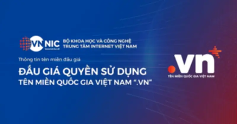 Tên miền .vn trở thành tài sản số giá trị, đấu giá thành công 78% với giá cao nhất 1,584 tỷ đồng