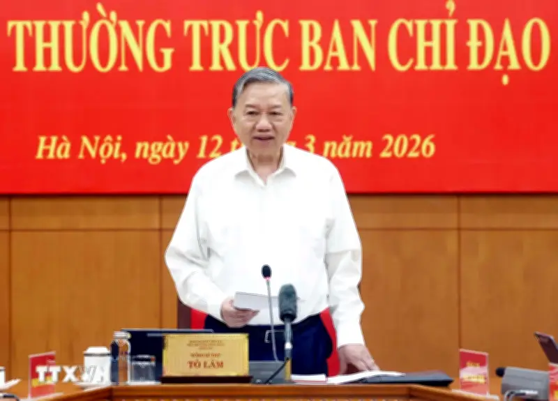 Tổng Bí thư chủ trì họp Thường trực Ban Chỉ đạo về phát triển khoa học công nghệ