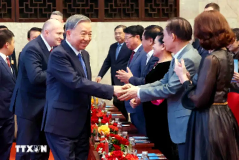 Tổng Bí thư dự giao lưu nghệ thuật 'Tâm hồn Nga trong lòng Việt Nam'