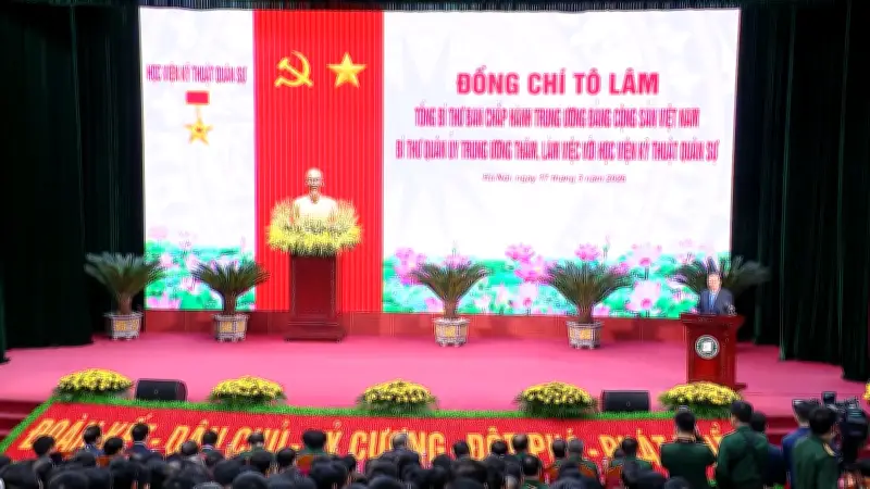 Tổng Bí thư nhấn mạnh yêu cầu cao trong đào tạo quân sự thời kỳ 2025-2030