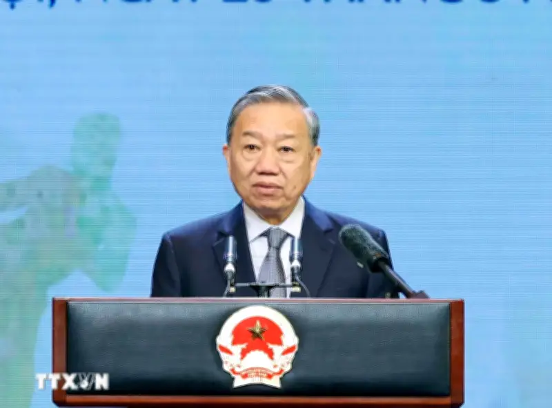 Tổng Bí thư phát biểu tại Lễ kỷ niệm 80 năm Ngành Thể dục Thể thao