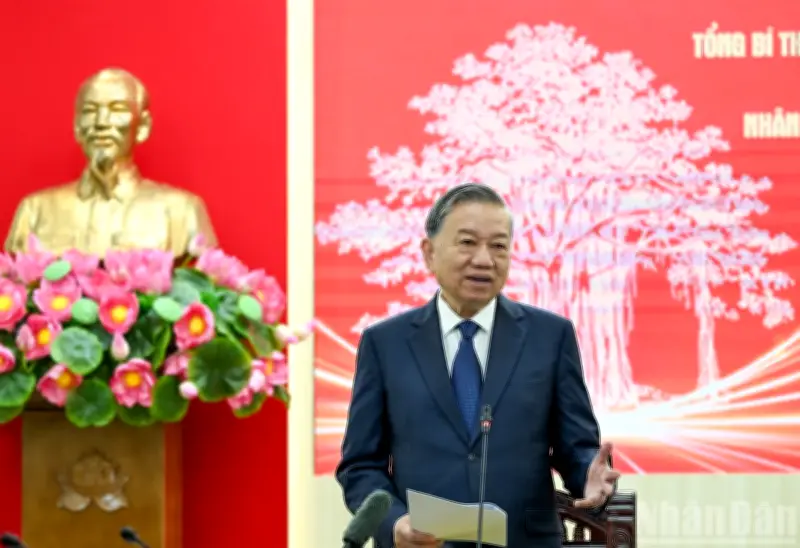 Tổng Bí thư Tô Lâm chỉ đạo Báo Nhân Dân đổi mới mạnh mẽ trong giai đoạn mới