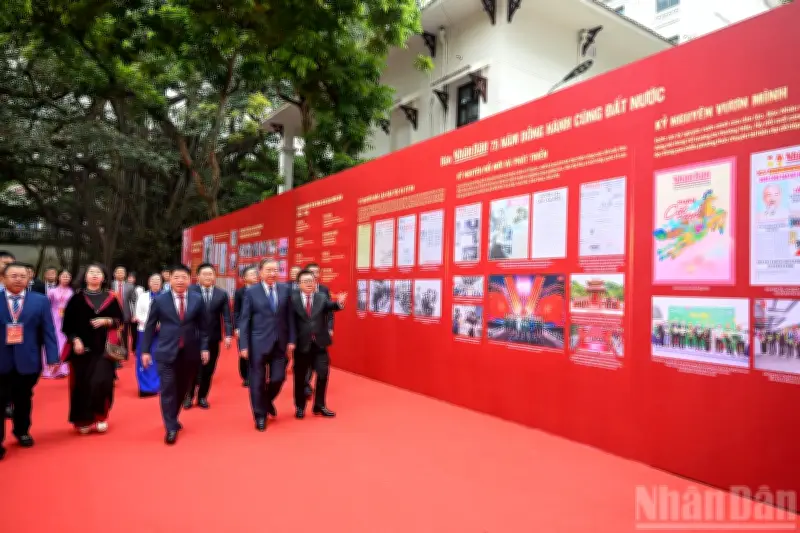 Tổng Bí thư Tô Lâm chỉ đạo Báo Nhân Dân đổi mới mạnh mẽ trong kỷ nguyên số