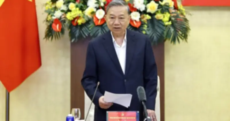 Tổng Bí thư Tô Lâm Chỉ Đạo Kiểm Tra, Giám Sát Việc Thực Hiện Nghị Quyết Đại Hội XIV