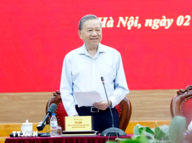 Tổng Bí thư Tô Lâm chỉ đạo xây dựng Nghị quyết thúc đẩy tăng trưởng kinh tế hai con số