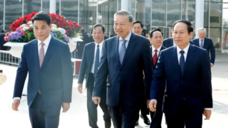 Tổng Bí thư Tô Lâm chủ trì cuộc làm việc với Ban Chấp hành Đảng bộ Hải Phòng