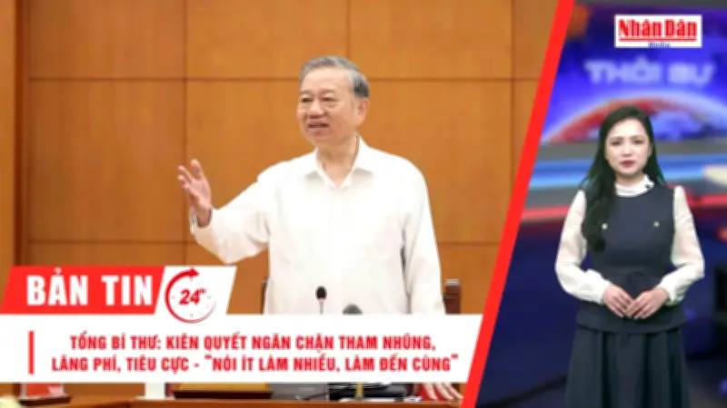 Tổng Bí thư Tô Lâm chủ trì họp chống tham nhũng, Chủ tịch nước tiếp đại sứ