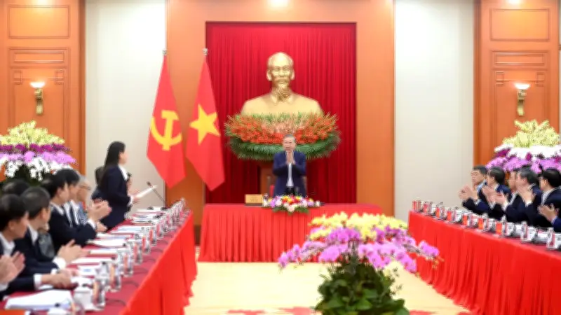 Tổng Bí thư Tô Lâm chủ trì làm việc với các Tổ biên tập tại Trụ sở Trung ương Đảng