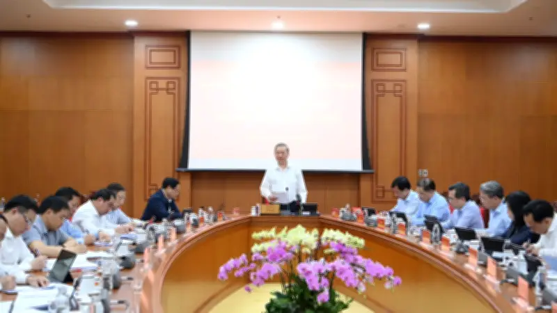 Tổng Bí thư Tô Lâm chủ trì phiên họp chuyên đề về công nghệ chiến lược