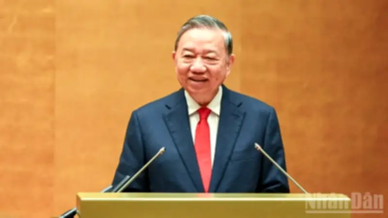 Tổng Bí thư Tô Lâm chủ trì phiên họp về hoàn thiện thể chế, pháp luật