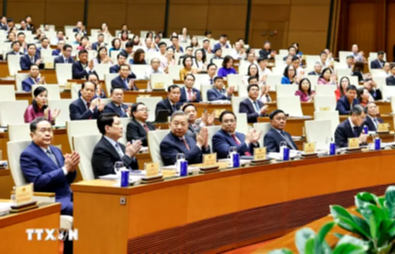 Tổng Bí thư Tô Lâm dự hội nghị toàn quốc tổng kết công tác bầu cử