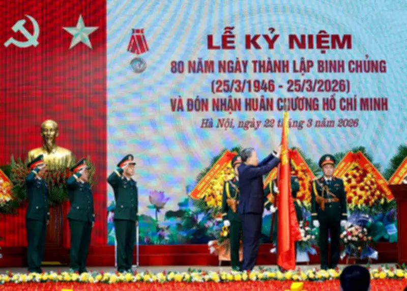 Tổng Bí thư Tô Lâm dự lễ kỷ niệm 80 năm Ngày thành lập Binh chủng Công binh