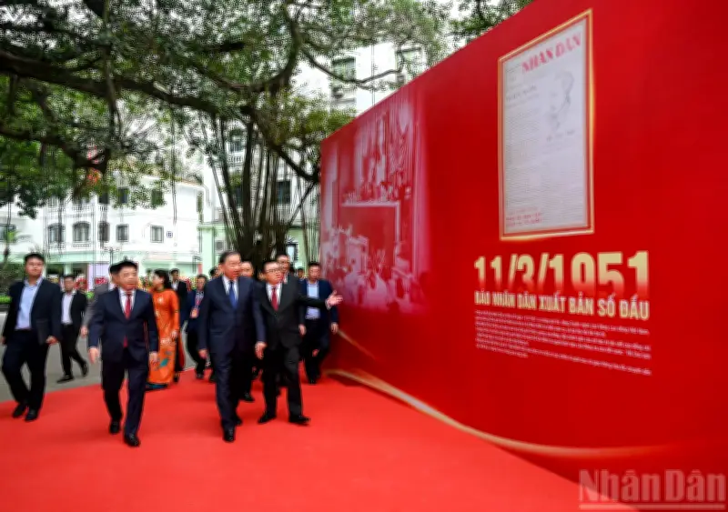 Tổng Bí thư Tô Lâm thăm và làm việc với Báo Nhân Dân, ghi nhận 75 năm đồng hành cùng đất nước