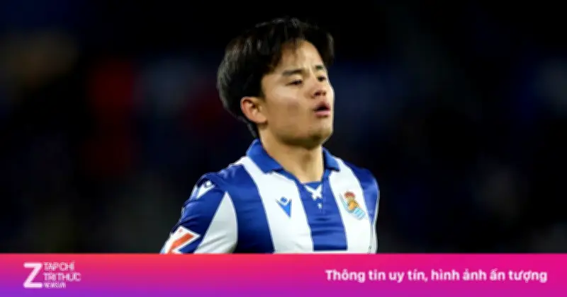 Tương lai Takefusa Kubo tại Real Sociedad phụ thuộc vào tấm vé dự cúp châu Âu