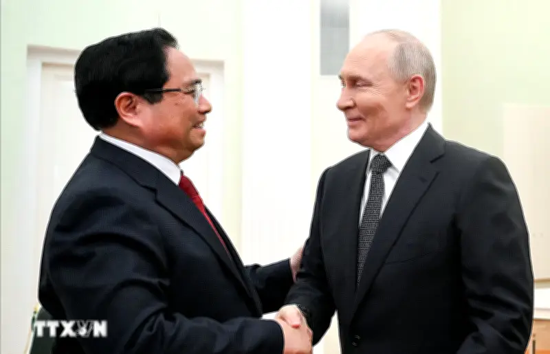 Tổng thống Putin chỉ đạo Bộ Ngoại giao Nga xem xét miễn thị thực cho công dân Việt Nam