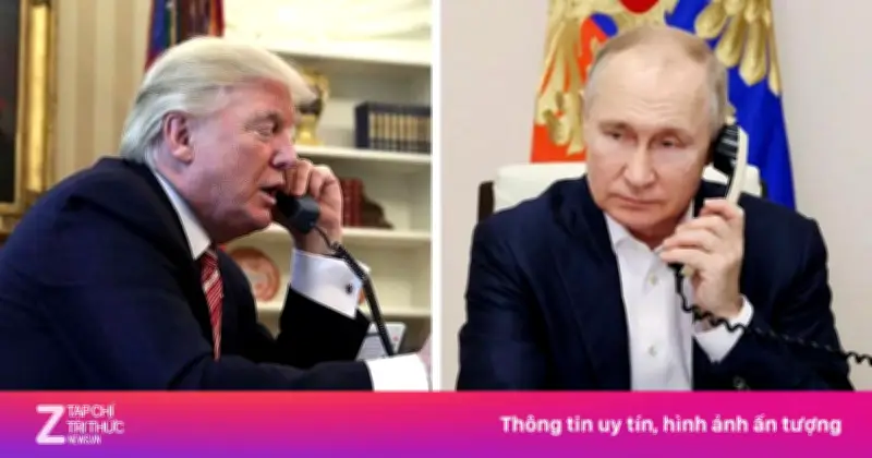 Tổng thống Trump và Putin điện đàm về xung đột Iran và chiến sự Ukraine