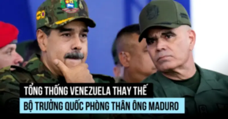 Tổng thống Venezuela bất ngờ thay thế Bộ trưởng Quốc phòng Vladimir Padrino